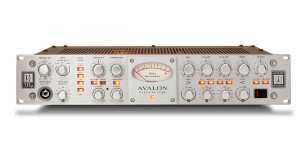 A Front view of the Avalon VT 737 preamplifier