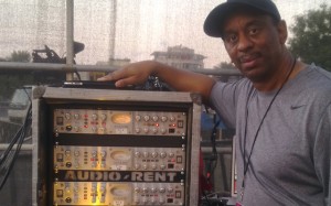 Sound Engineer Rick Camp & his AD VT-737 preamplifier